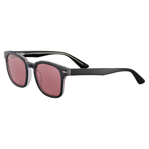 SERENGETI Sunglasses ETHAN Shiny Black with transparent layer - Mineral Sedona/POLARIZED