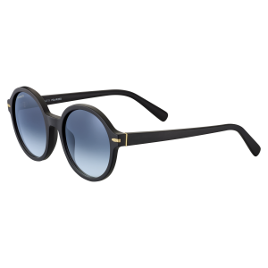 SERENGETI Sunglasses JOAN Matte Black - Mineral Blue/GRADIENT - POLARIZED