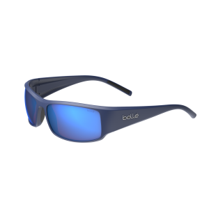 BOLLE Sunglasses KING Dark Blue Matte - Brown Blue/