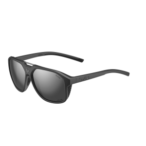 BOLLE Sunglasses ARCADIA Black Matte - Volt+ Cold White/POLARIZED