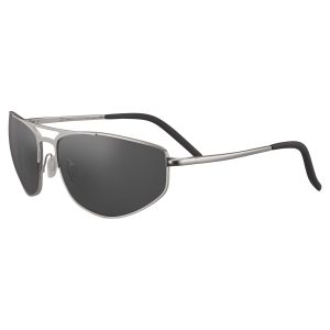 SERENGETI Sunglasses MASTEN Shiny Silver - Mineral Smoke/POLARIZED