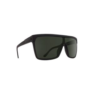 SPY Sunglasses FLYNN Soft Matte Black-Happy Gray Green/