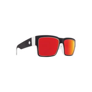 SPY Sunglasses CYRUS Whitewall-Happy Gray Green Red/MIRROR