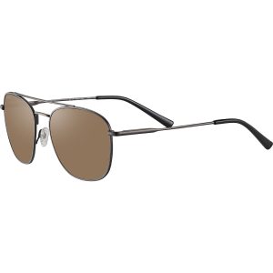 SERENGETI Sunglasses CARROLL LARGE - Matte Dark Gunmetal - Mineral Drivers/POLARIZED