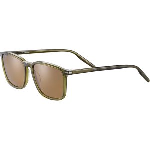 SERENGETI Sunglasses LENWOOD Shiny Crystal Dark Green - Mineral Drivers/POLARIZED