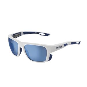 BOLLE Sunglasses AIRDRIFT White Matte Navy - Volt+ Offshore/POLARIZED