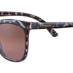 SERENGETI Sunglasses AGATA Shiny Blue Tort Mineral Drivers/POLARIZED - GRADIENT