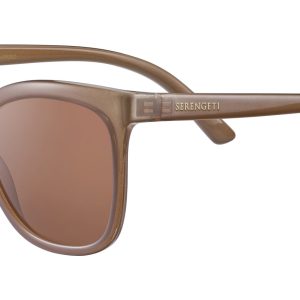 SERENGETI Sunglasses AGATA Shiny Espresso - Mineral Drivers/POLARIZED