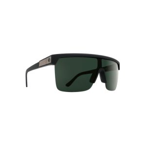 SPY Sunglasses FLYNN 5050 Soft Matte Black-Happy Gray Green/