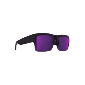SPY Sunglasses CYRUS Soft Matte Purple Fade-Happy Gray Green Dark Purple/MIRROR