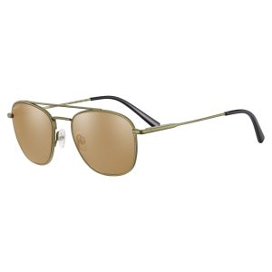 SERENGETI Sunglasses CARROLL Matte Khaki - Mineral Drivers Gold/POLARIZED