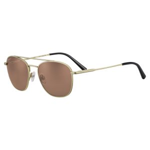 SERENGETI Sunglasses CARROLL Matte Light Gold - Mineral Drivers/POLARIZED