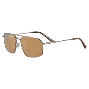 SERENGETI Sunglasses WAYNE Brushed Bronze - Mineral Drivers Gold/POLARIZED