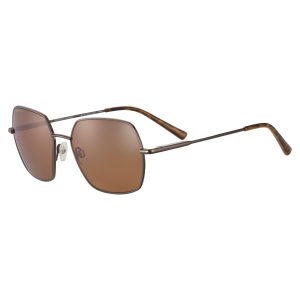 SERENGETI Sunglasses LOY Shiny Chocolate Brown - Mineral Drivers/POLARIZED