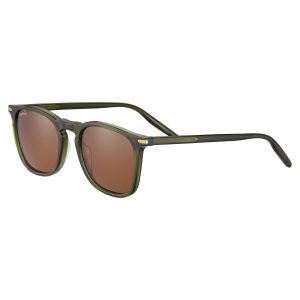 SERENGETI Sunglasses DELIO Shiny Crystal Khaki - Mineral Pola Drivers/POLARIZED