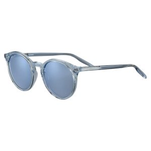 SERENGETI Sunglasses LEONORA Shiny Ice Blue - Mineral 555nm Blue/POLARIZED