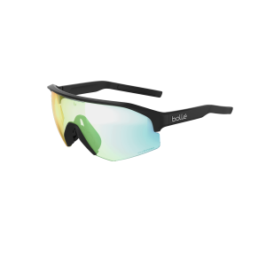 BOLLE Sunglasses LIGHTSHIFTER Black Matte - Phantom Clear Green/PHOTOCHROMIC