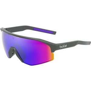 BOLLE Sunglasses LIGHTSHIFTER XL Titanium Matte - Volt+ Ultraviolet/POLARIZED