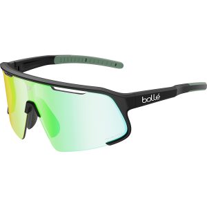 BOLLE Sunglasses SPEEDCHASER Black Matte - Phantom Clear Green/PHOTOCHROMIC
