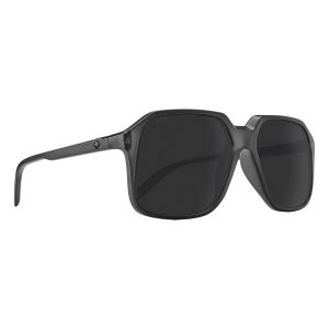 SPY Sunglasses Hot Spot Matte Translucent Black - Gray/POLARIZED