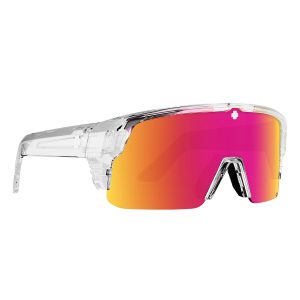 SPY Sunglasses Monolith 5050 Crystal - Happy Gray Green Pink/MIRROR