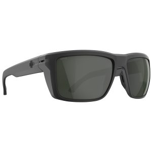 SPY Sunglasses Overhaul Matte Black - Happy Gray Green