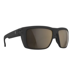 SPY Sunglasses Overhaul Translucent Matte Black - Happy Boost Bronze/POLARIZED