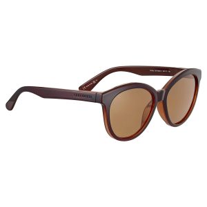 SERENGETI Sunglasses ENDEE - Shiny Brown - Saturn Drivers/POLARIZED
